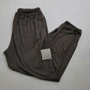 Lulus Women M Black Pull On Elastic Ankle Lounge Pants